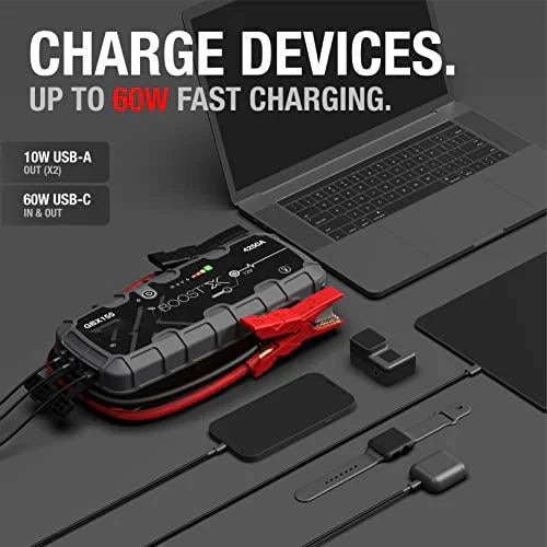 🔥LAST DAY 49% OFF & Free Shipping💥- Boost X GBX155 4250A Jump Starter for 10.0L Gasoline and 8.0L Diesel Engines