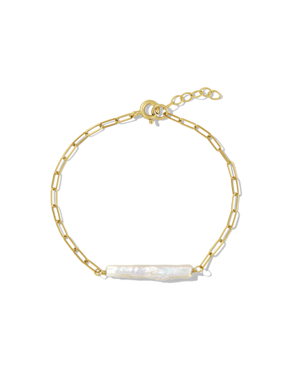 Pearl Bar Bracelet