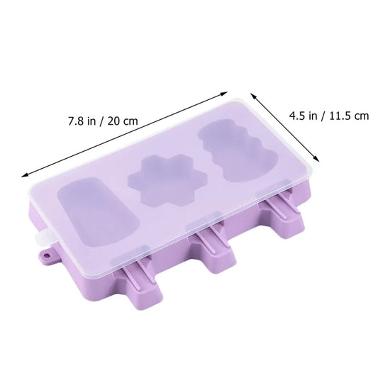 2 Pack Popsicle Ice Cream Molds